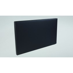 TETE DE LIT CUIR NOIR