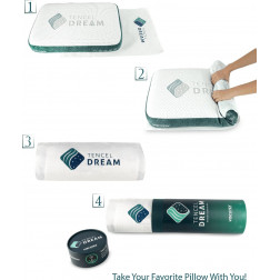 Oreiller coussin Viscotex Tencel Dream