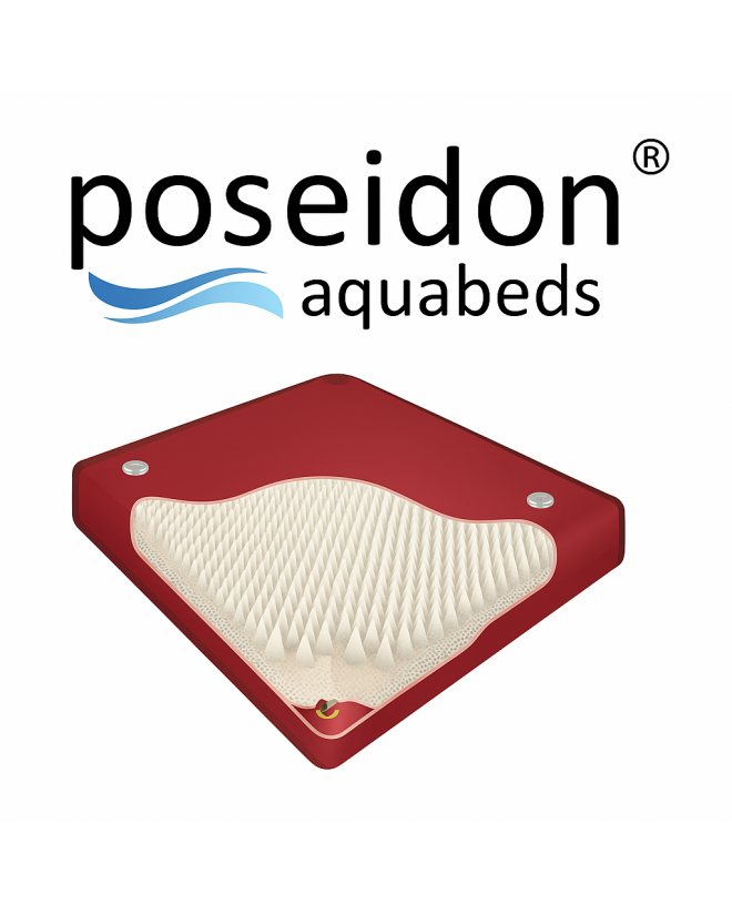 Poche d'eau mono Poseidon Perfect Motion, Waterbed France