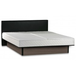 LIT A EAU BASIC SOCLE CHÊNE FONCÉ