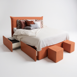 WATERBED OCEAN HYPERSOFT AVEC TIROIRS DE RANGEMENT