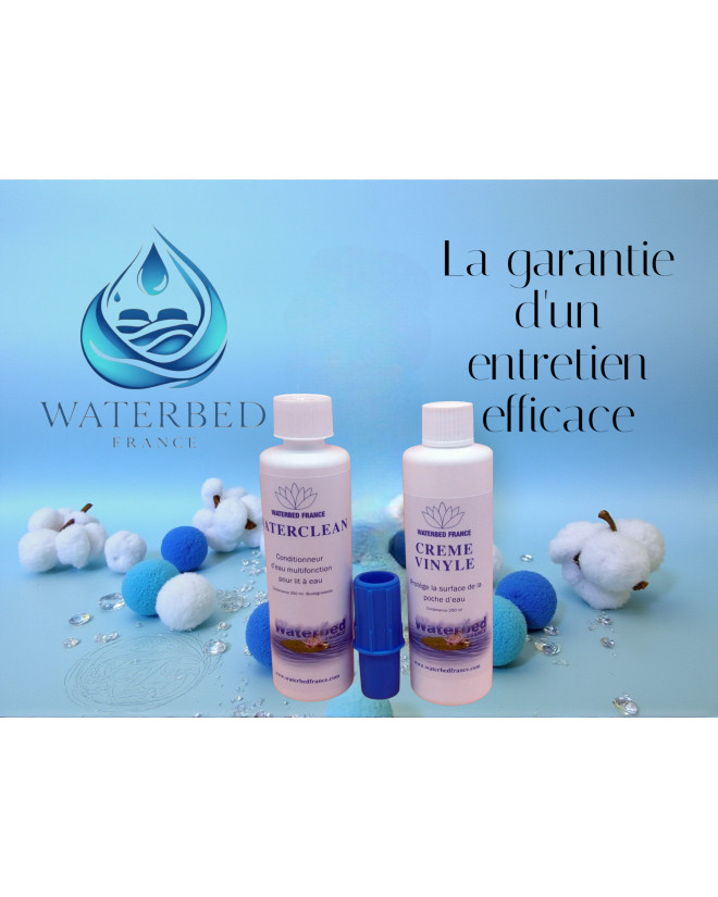 Pack entretien mono n°2 pour lit a eau mono poche Waterbed France Pack entretien mono n°2 pour lit a eau mono poche Waterbed France