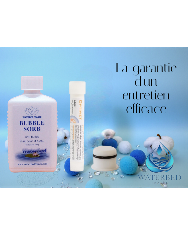 Pack anti-bulles d'air pour lit à eau Waterbed France