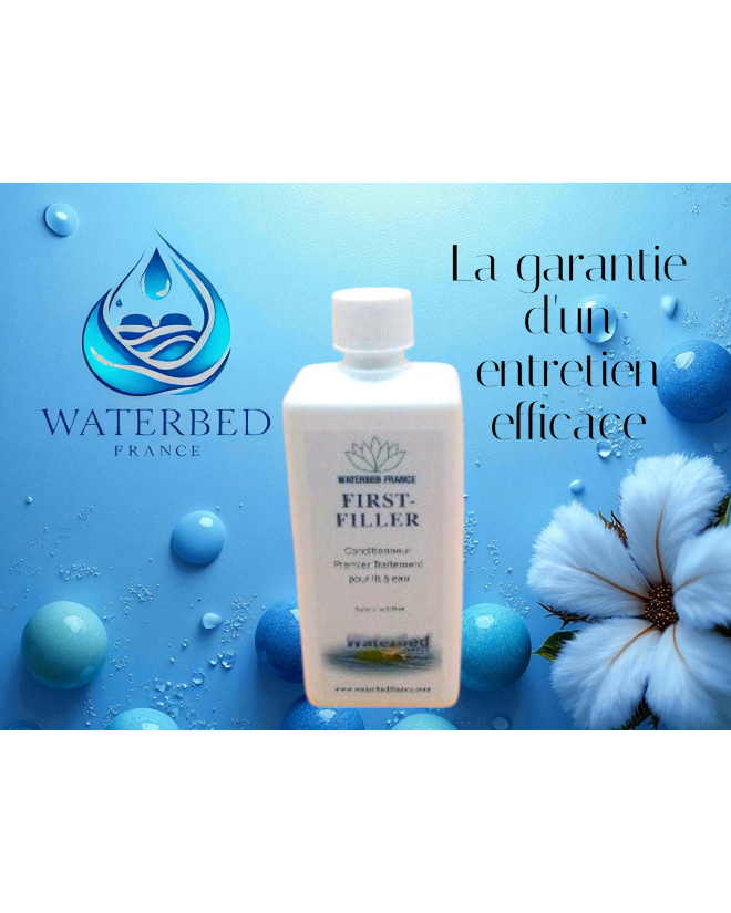 FIRSTFILLER-AQUAFIT anti algues puissant et anti-bulles d'air pour lit à eau Waterbed France FIRSTFILLER-AQUAFIT anti algues puissant et anti-bulles d'air pour lit à eau Waterbed France