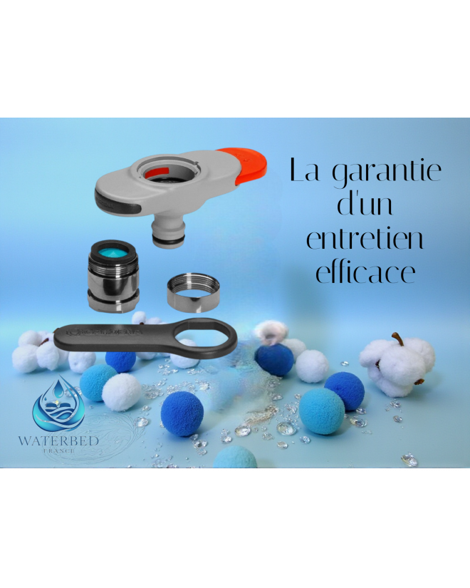 Adaptateur raccord robinet intérieur Waterbed France