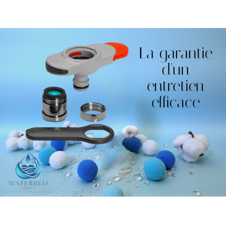 Adaptateur raccord robinet intérieur Waterbed France