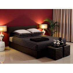 Waterbed Black Edition, lit à eau luxueux