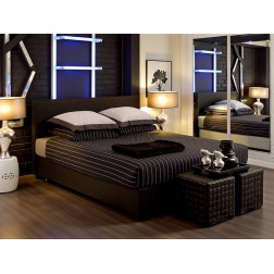 Waterbed Black Edition, lit à eau luxueux