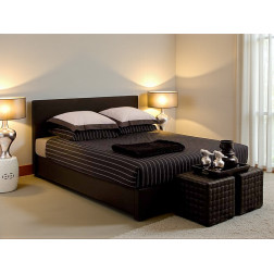 Waterbed Black Edition, lit à eau luxueux