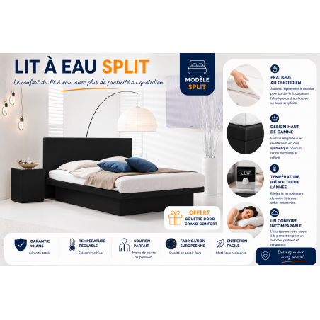 Lit à eau Split Waterbed France