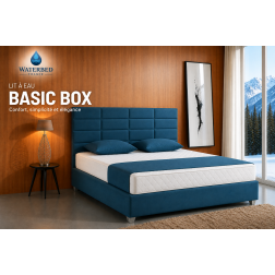 Lit à eau Basic Box ÉLÉGANCE Waterbed France