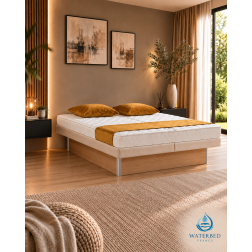 Lit à eau Élégance Split sans tête de lit | Waterbed France