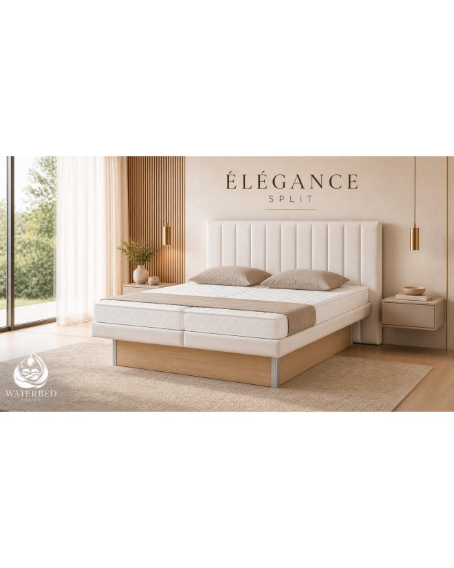 Lit à eau Élégance Split | Waterbed France