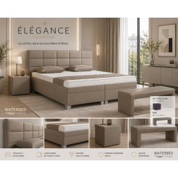 Lit à eau Élégance Split Signature | Waterbed France