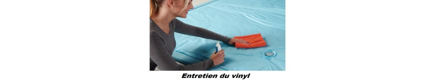Entretien du vinyl, entretien de la poche d'eau