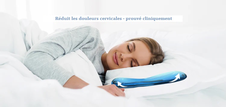 Oreiller à eau Mediflow Waterbed France coussin ergonomique