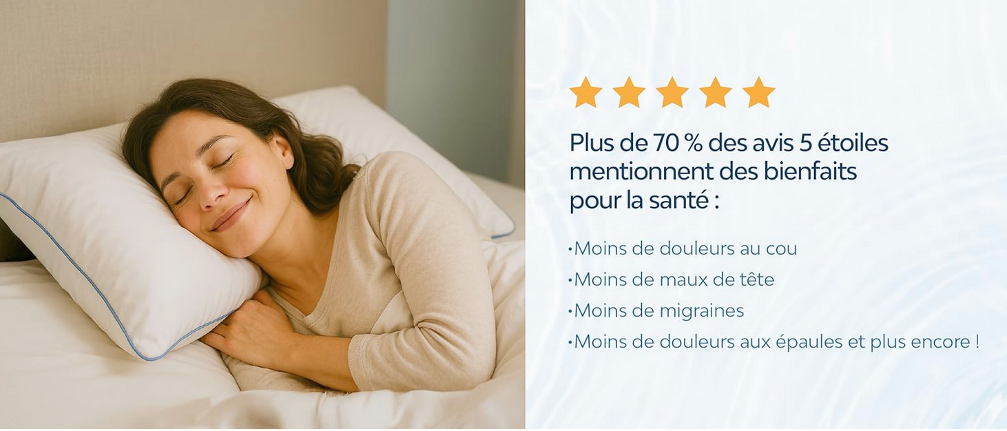 Coussin à eau Mediflow par Waterbed France