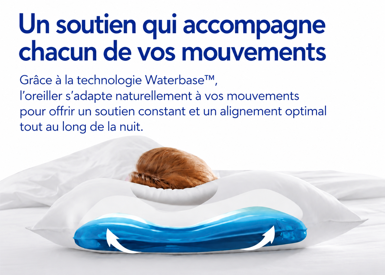 oreiller à eau mediflow
