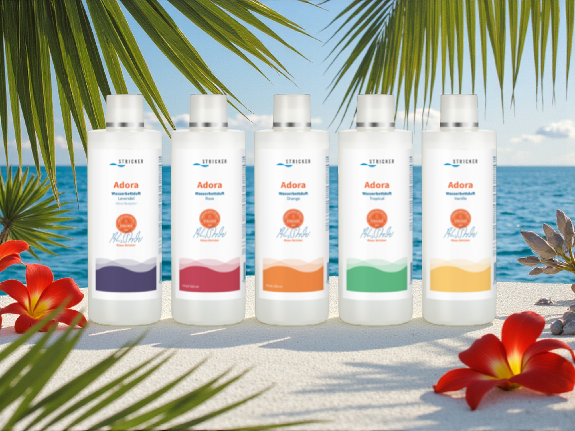 Parfums subtils pour matelas à eau