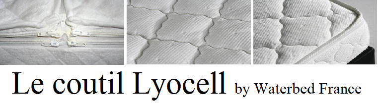 Housse coutil Tencel Lyocell pour lit à eau Waterbed France Housse coutil pour lit à eau Waterbed France