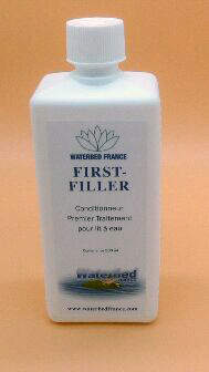 First Filler, produit anti algues,conditionneur pour lit à eau waterbed