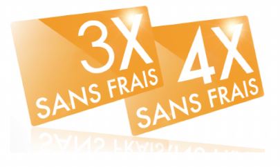 Paiement en 3x 4x sans frais